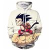 Dragon Ball Z Goku On Nimbus 3D Printed Hoodie/Zipper Hoodie - 4fe8abc55258