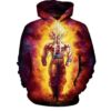 Dragon Ball Z Goku Super Saiyan Blue 3D Printed Hoodie/Zipper Hoodie - 507fa9fb8f4a