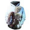 Dragon Ball Z Goku Super Saiyan Blue Awesome 3D Printed Hoodie/Zipper Hoodie - 10ab84cd036e