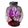 Dragon Ball Z Goku Super Saiyan Blue Awesome 3D Printed Hoodie/Zipper Hoodie - d3a67a8196f2