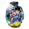 Dragon Ball Z S Cute Goku Chichi Dragon Hero S 3D Printed Hoodie/Zipper Hoodie - 4e4f03f6c10e