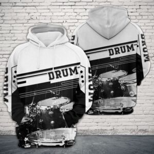 Drum 3D Printed Hoodie/Zipper Hoodie - 5183758b2833