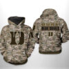Duke Blue Devils NCAA Camo Veteran 3D Printed Hoodie/Zipper Hoodie - 210000000000