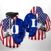 Duke Blue Devils NCAA US FLag 3D Printed Hoodie/Zipper Hoodie - 22674ab7703f