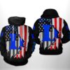 Duke Blue Devils NCAA US Flag 3D Printed Hoodie/Zipper Hoodie - 385d4eab1ea2