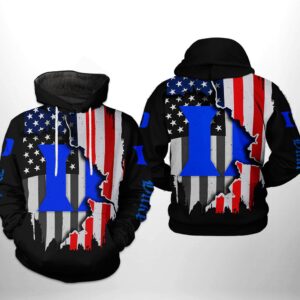 Duke Blue Devils NCAA US Flag 3D Printed Hoodie/Zipper Hoodie - 385d4eab1ea2