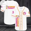 Dunkin Donuts Logo Baseball Jersey Shirt