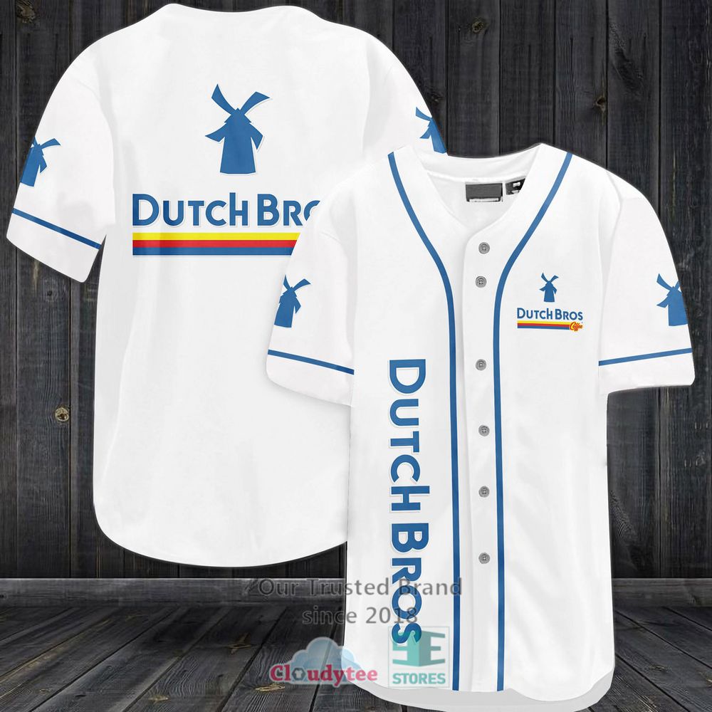 Dutch Bros. Coffee Baseball Jersey Shirt Dutch Bros. Coffee Baseball Jersey Shirt
