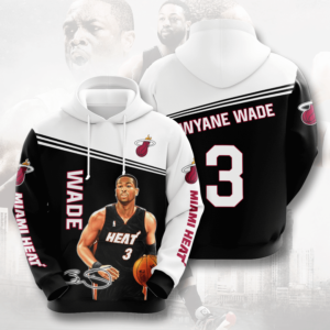Dwyane Wade Miami Heat 3D Printed Hoodie/Zipper Hoodie - 8d3ded52be86