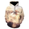 Eagle Pullover And Zippered Hoodies Custom 3D Eagle Graphic Printed 3D Hoodie All Over Print Hoodie For Men For Women - 60aa4f90548b