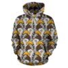Eagles Head Pattern Pullover 3D Hoodie For Men Women All Over 3D Printed Hoodie - d88544e6d95e