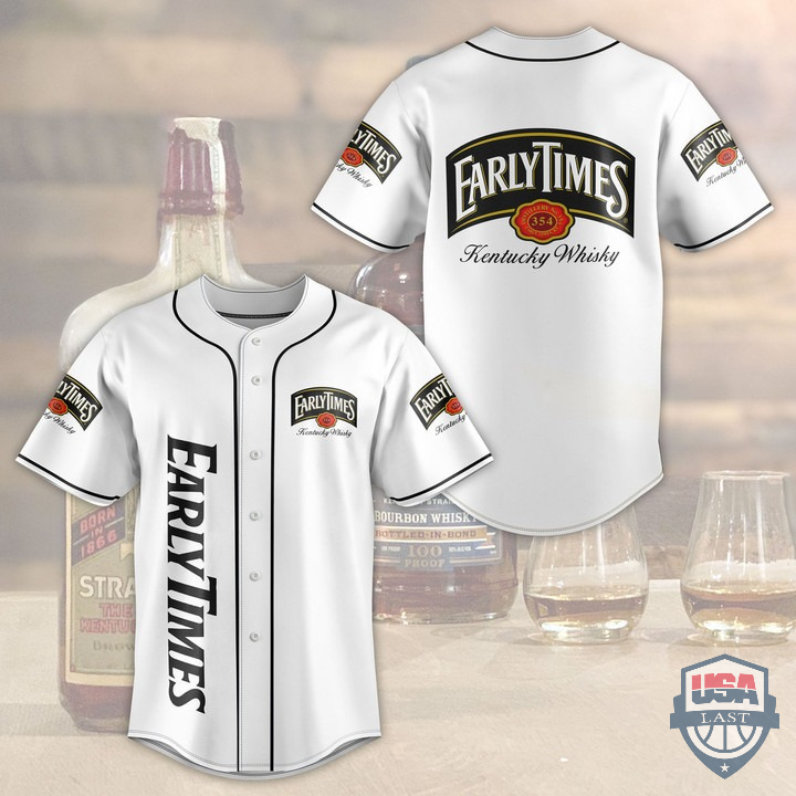 Early Times Kentucky Whisky Baseball Jersey Shirt Early Times Kentucky Whisky Baseball Jersey Shirt