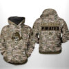East Carolina Pirates NCAA Camo Veteran 3D Printed Hoodie/Zipper Hoodie - c7889a78d6ad