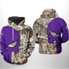 East Carolina Pirates NCAA Camo Veteran Hunting 3D Printed Hoodie/Zipper Hoodie - 97fd24134c14