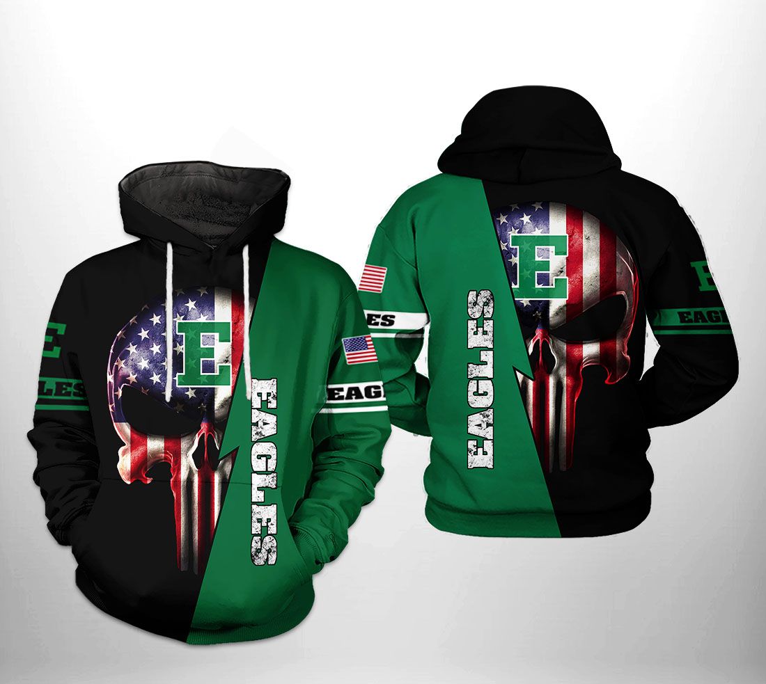 Eastern Michigan Eagles NCAA US Flag Skull 3D Printed Hoodie/Zipper Hoodie - a6c53c9dd22a Eastern Michigan Eagles NCAA US Flag Skull 3D Printed Hoodie/Zipper Hoodie - a6c53c9dd22a
