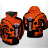 Edmonton Oilers NHL Skull 3D Printed Hoodie/Zipper Hoodie - f756dc07a79f