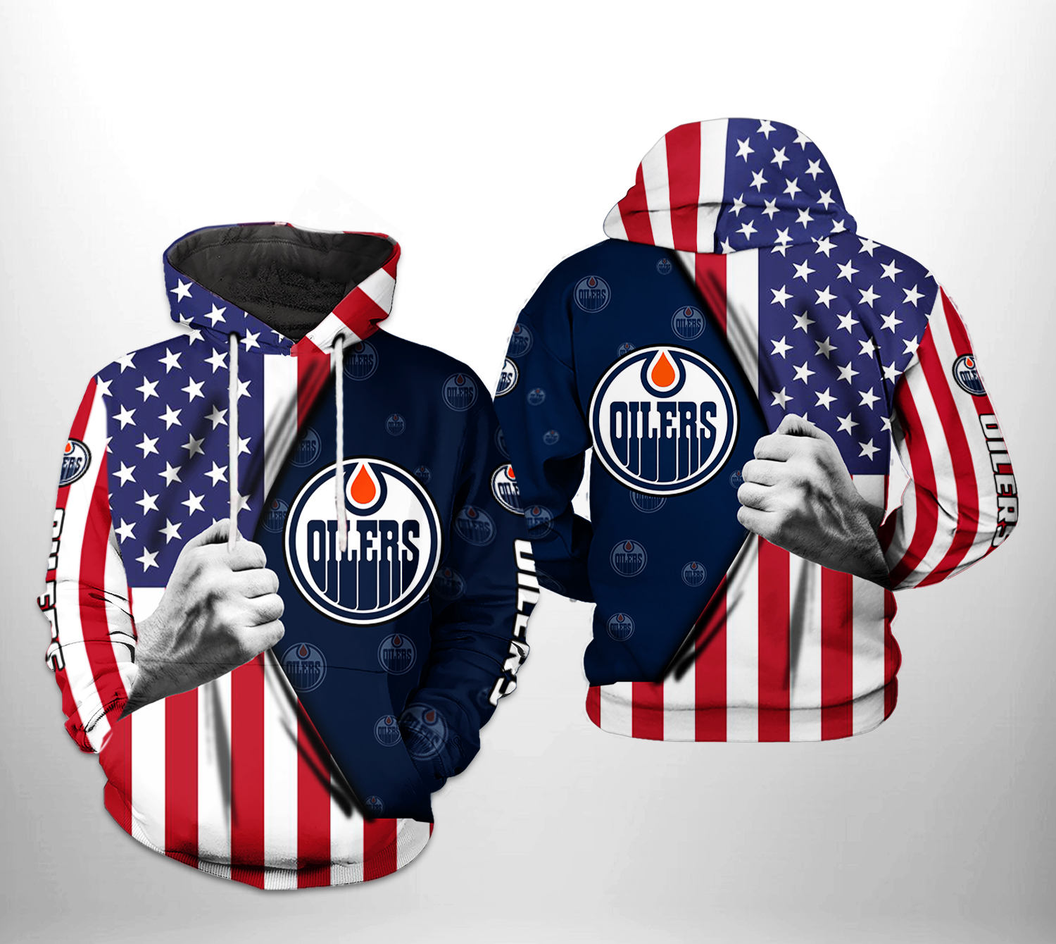 Edmonton Oilers NHL US FLag 3D Printed Hoodie/Zipper Hoodie - a069c11aa3aa Edmonton Oilers NHL US FLag 3D Printed Hoodie/Zipper Hoodie - a069c11aa3aa