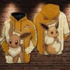 Eevee Pokemon 3D Hoodie 3D All Over Printed Hoodie - 33d9243ff6a3