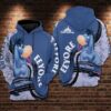 Eeyore 3D Printed Hoodie/Zipper Hoodie - 1be5f18811bb