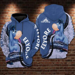 Eeyore 3D Printed Hoodie/Zipper Hoodie - 1be5f18811bb