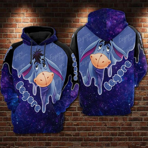 Eeyore 3D Printed Hoodie/Zipper Hoodie - 26069d93a917 Eeyore 3D Printed Hoodie/Zipper Hoodie - 26069d93a917