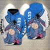 Eeyore 3D Printed Hoodie/Zipper Hoodie - 3.9E+60