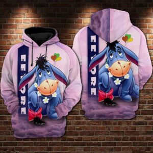 Eeyore 3D Printed Hoodie/Zipper Hoodie - 5f3dc5854ceb