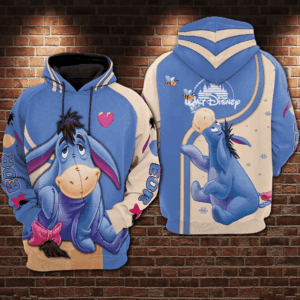 Eeyore 3D Printed Hoodie/Zipper Hoodie - 9c5048816450