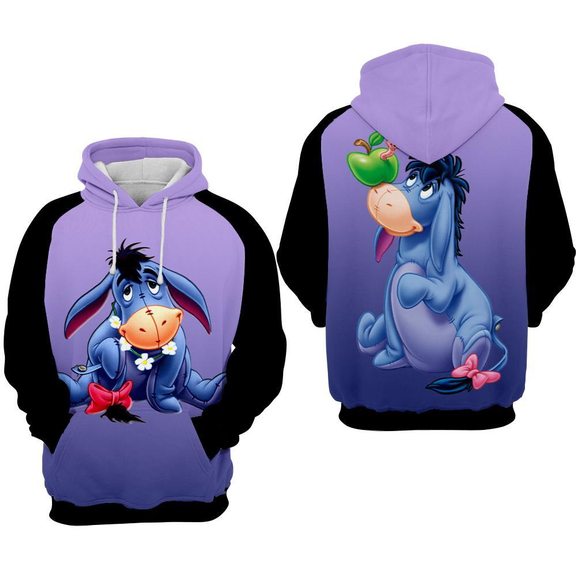 Eeyore 3D Printed Hoodie/Zipper Hoodie - a9b4b5258532 Eeyore 3D Printed Hoodie/Zipper Hoodie - a9b4b5258532