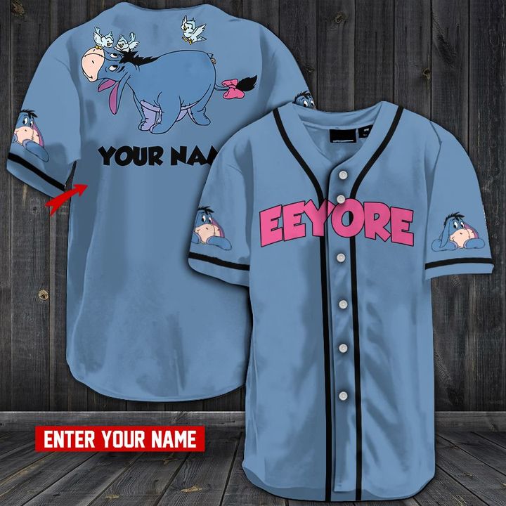 Eeyore Baseball Jersey Shirt Eeyore Baseball Jersey Shirt