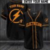 Electrician Custom Name Baseball Jersey