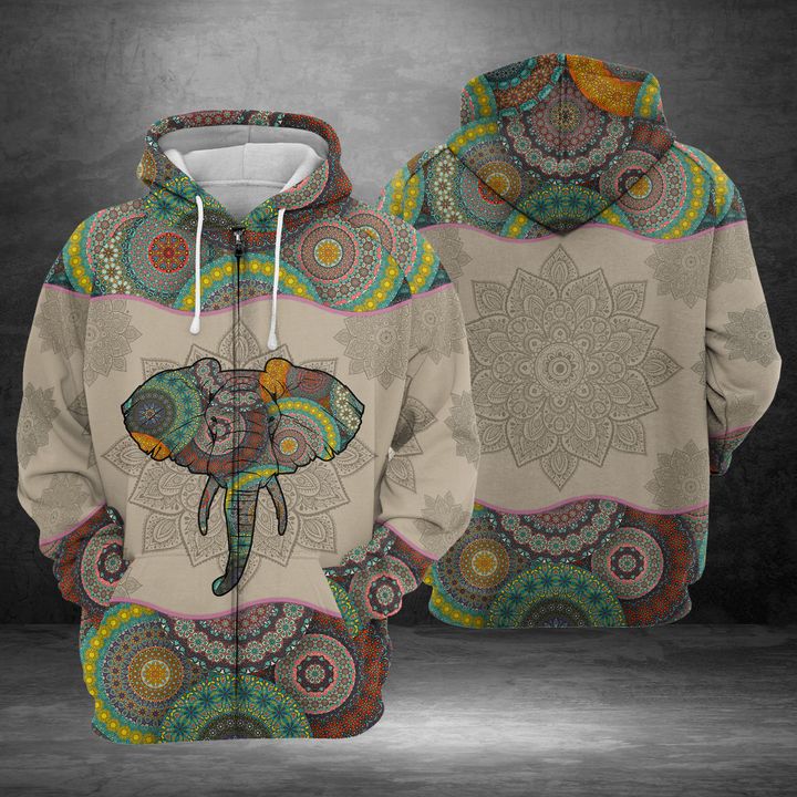 Elephant 3D Printed Hoodie/Zipper Hoodie - a5c968777633 Elephant 3D Printed Hoodie/Zipper Hoodie - a5c968777633
