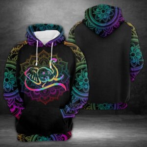 Elephant 3D Printed Hoodie/Zipper Hoodie - ee48b078897f