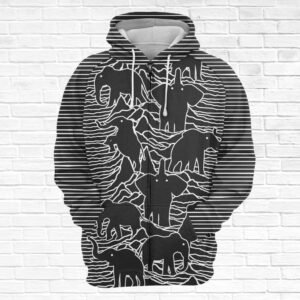 Elephant Division 3D Printed Hoodie/Zipper Hoodie - 27d1b4a4d38a