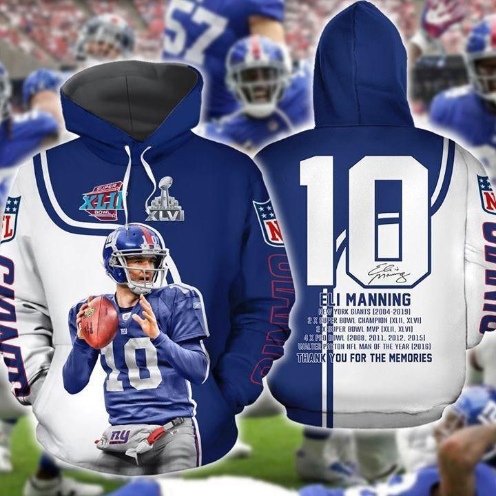 Eli Manning New York Giants Pullover And Zip Pered Hoodies Custom 3D Graphic Printed 3D Hoodie All Over Print Hoodie For Men For Women - ab5c5bde8e45 Eli Manning New York Giants Pullover And Zip Pered Hoodies Custom 3D Graphic Printed 3D Hoodie All Over Print Hoodie For Men For Women - ab5c5bde8e45