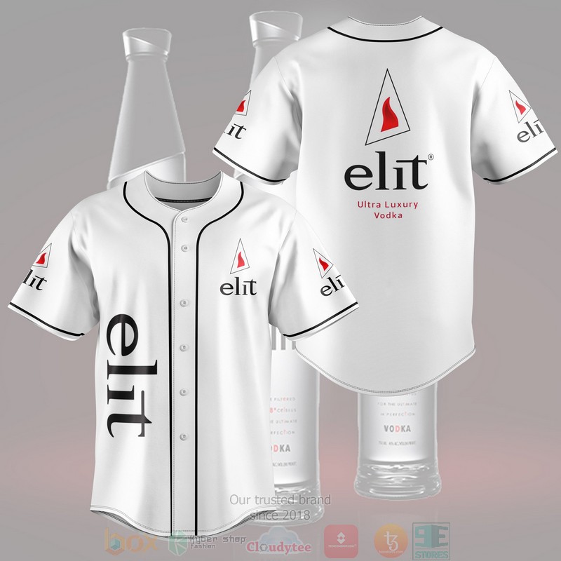 Elit Ultra Luxury Vodka Baseball Jersey Elit Ultra Luxury Vodka Baseball Jersey