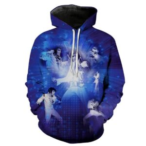 Elvis Presley 3D Printed Hoodie/Zipper Hoodie - 552cbf28e018