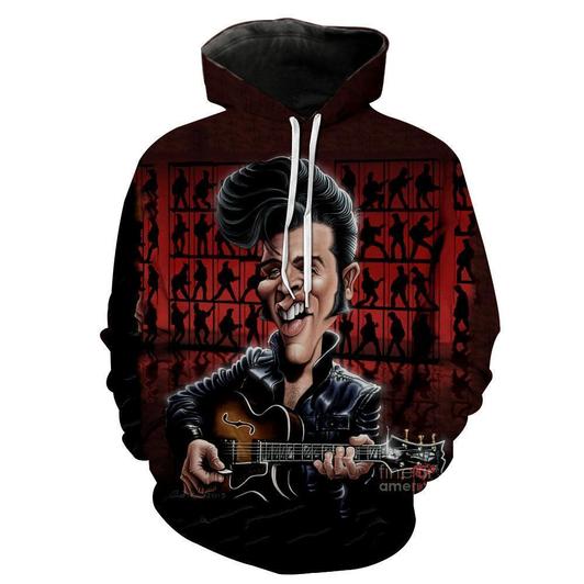 Elvis Presley 3D Printed Hoodie/Zipper Hoodie - 852b3d07fa90 Elvis Presley 3D Printed Hoodie/Zipper Hoodie - 852b3d07fa90