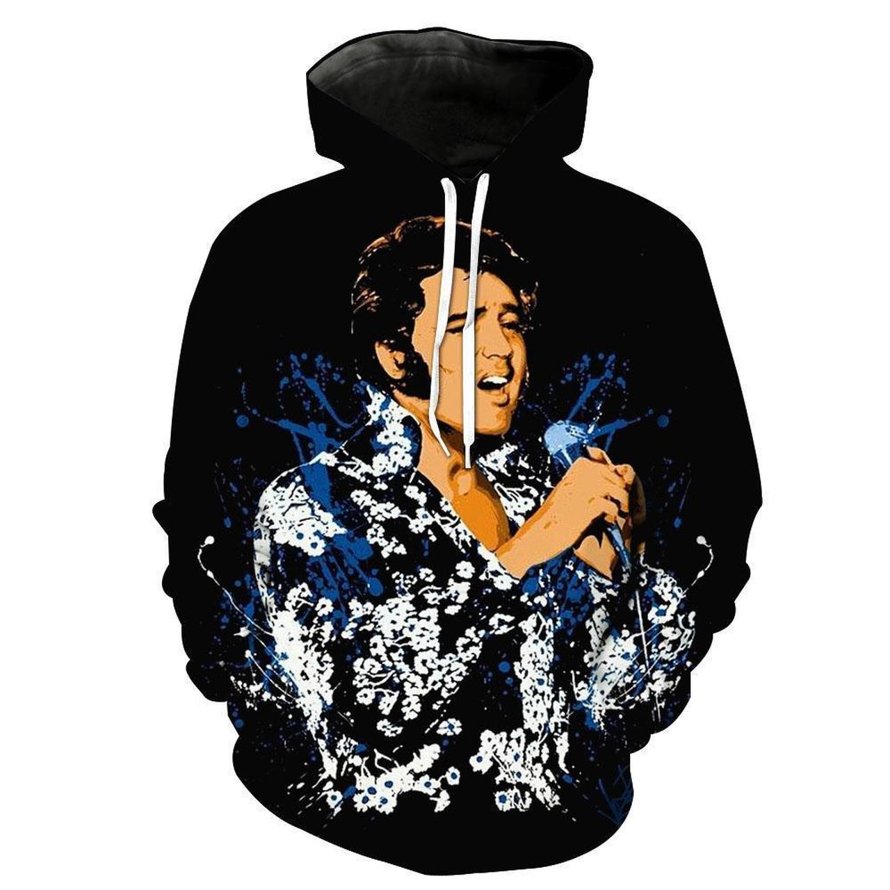 Elvis Presley 3D Printed Hoodie/Zipper Hoodie - fcc8c57b3cd3 Elvis Presley 3D Printed Hoodie/Zipper Hoodie - fcc8c57b3cd3