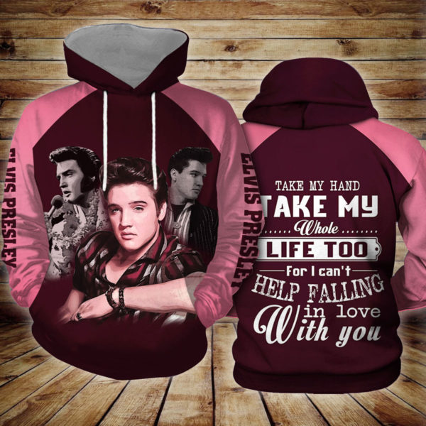 Elvis Presley Take My Hand Take My Whole Life Too 3D Printed Hoodie/Zipper Hoodie - 1c37f408f32c Elvis Presley Take My Hand Take My Whole Life Too 3D Printed Hoodie/Zipper Hoodie - 1c37f408f32c