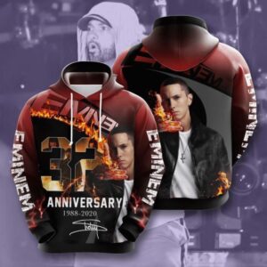 Eminem Pullover And Zippered Hoodies Custom 3D Graphic Printed 3D Hoodie All Over Print Hoodie For Men For Women - 8b7aeda3bf72