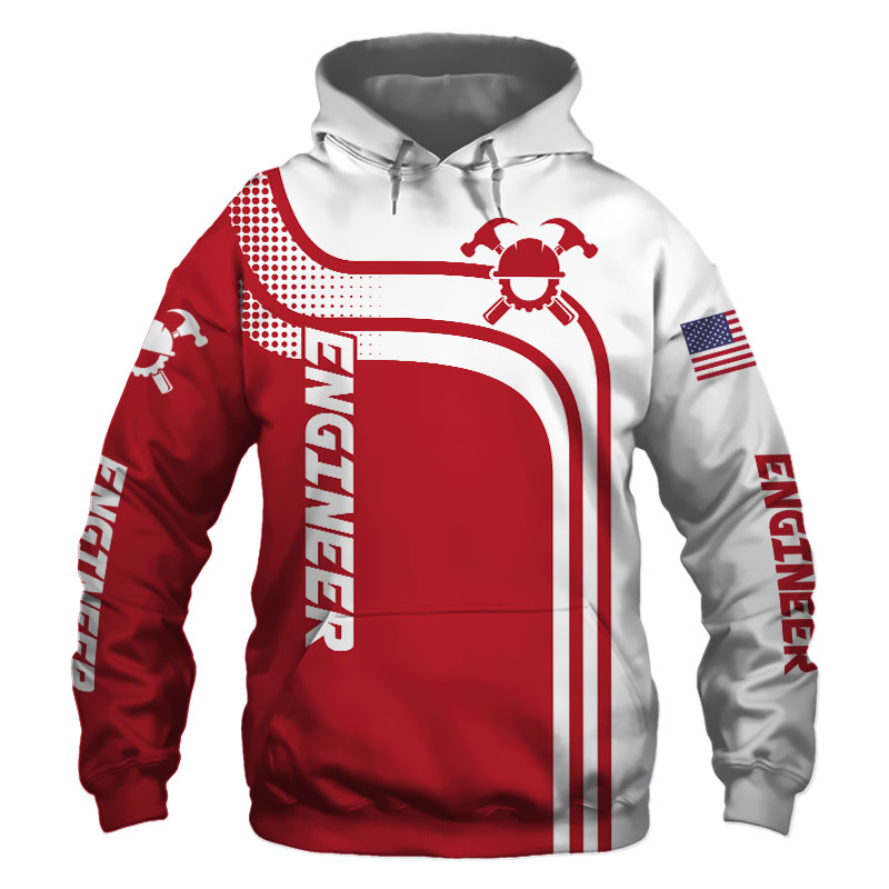 Engineer Red US Flag 3D Printed Hoodie/Zipper Hoodie - 9525d82afdcb Engineer Red US Flag 3D Printed Hoodie/Zipper Hoodie - 9525d82afdcb