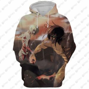 Eren Yeager Attack On Titan Hoodie Attack On Titan 3D Hoodie Hoodie23107 - 9fb9cb684248