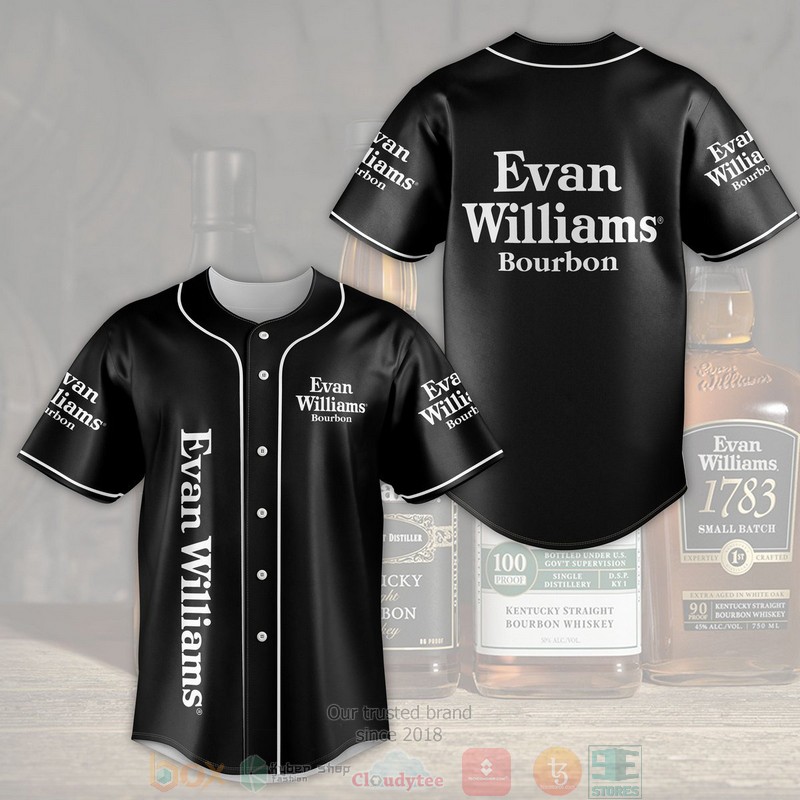 Evan Williams Bourbon Baseball Jersey Evan Williams Bourbon Baseball Jersey