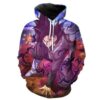 Evil Black Goku Dragon Ball Super Pullover And Zippered Hoodies Custom 3d Graphic Printed 3d Hoodie All Over Print Hoodie For Men For Women - 9d8b1a2916a5