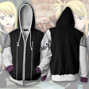 FAIRY TAIL ï¿½ Lucy Heartfilia Cosplay 3D Hoodie For Men Women All Over 3D Printed Hoodie - fb929f11c468