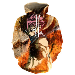 Fairy Tail 3D Printed Hoodie/Zipper Hoodie - cb6b5098c865