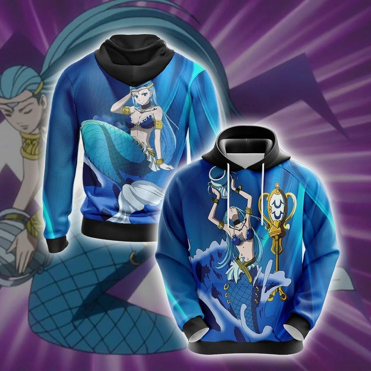 Fairy Tail - Aquarius Unisex 3D Hoodie All Over Print Hoodie3495 - 57bddc85ab43 Fairy Tail - Aquarius Unisex 3D Hoodie All Over Print Hoodie3495 - 57bddc85ab43