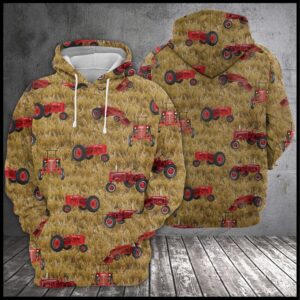 Farmall Tractor Farmer 3D Printed Hoodie/Zipper Hoodie - ec1fdda38896