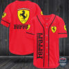 Ferrari Baseball Jersey Shirt
